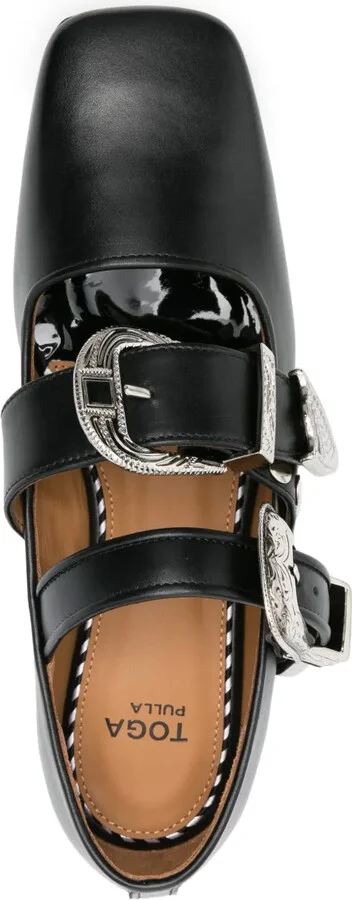Buckle-Detail Ballet Flats - Image 4