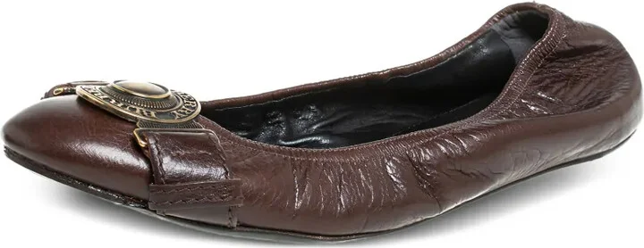 Buckle-Detail Ballet Flats - Image 2