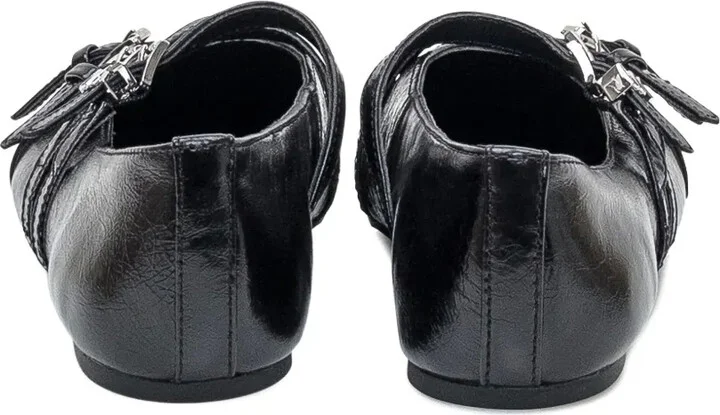 Buckle-Detail Ballet Flats - Image 3