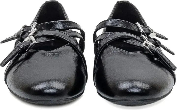 Buckle-Detail Ballet Flats - Image 4