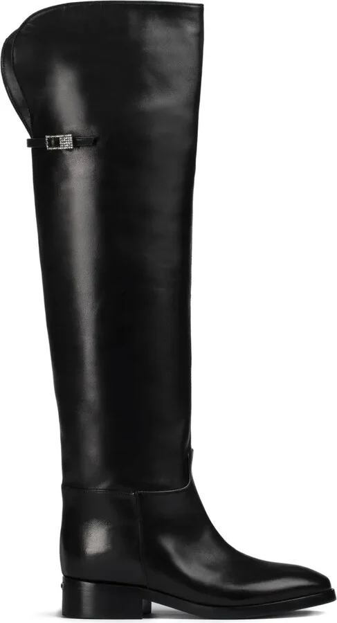Buckle-Detail Boots