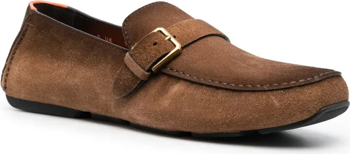 Buckle-Detail Calf-Leather Loafers - Image 2