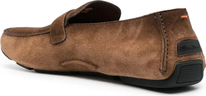 Buckle-Detail Calf-Leather Loafers - Image 3