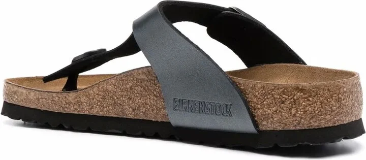 Buckle-Detail Flat Sandals - Image 3