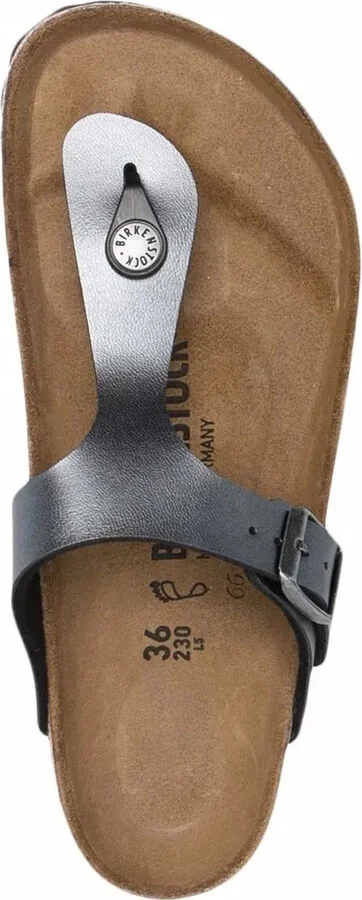 Buckle-Detail Flat Sandals - Image 4