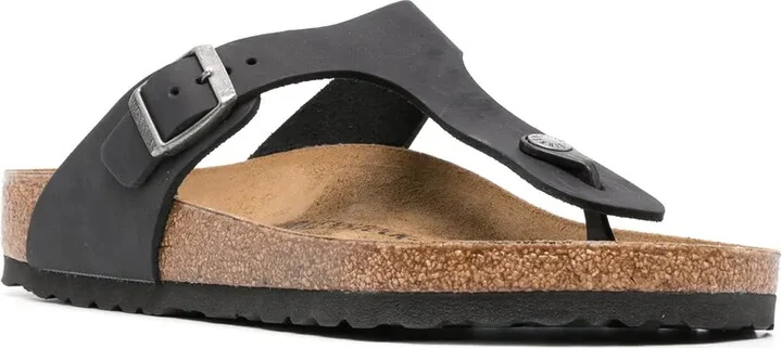 Buckle-Detail Flip Flop Sandals - Image 2