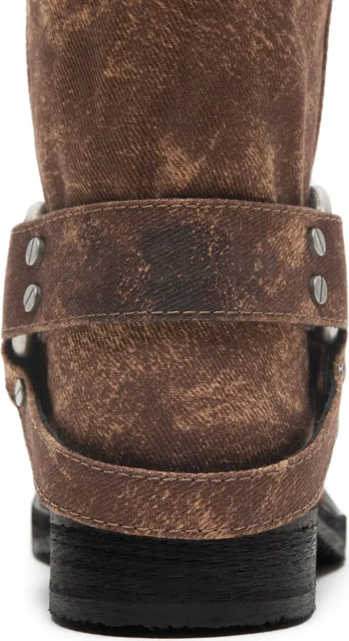 Buckle-Detail Leather Boots - Image 5
