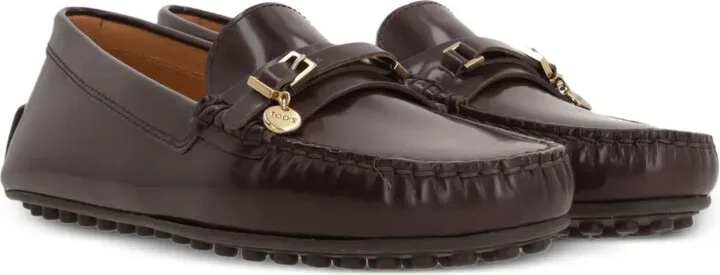 Buckle-Detail Leather Loafers - Image 2