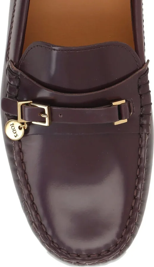 Buckle-Detail Leather Loafers - Image 4