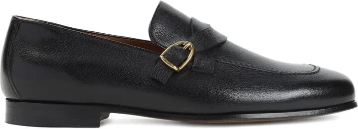 Buckle-Detail Leather Loafers - Image 5