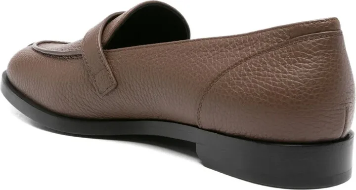 Buckle-Detail Leather Loafers - Image 3