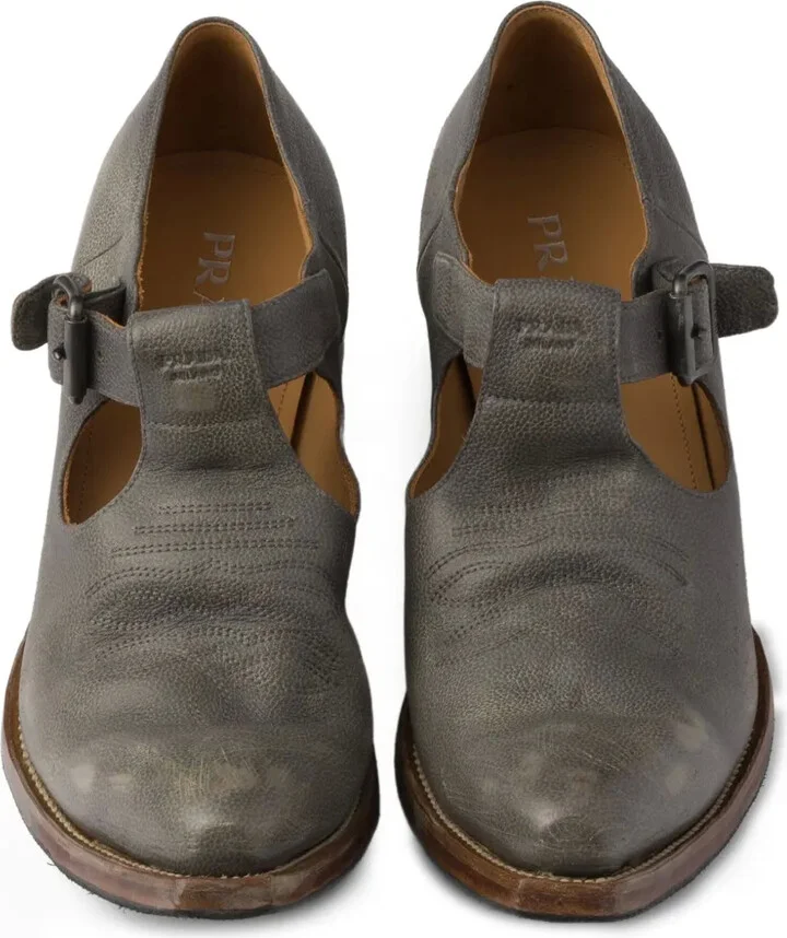 Buckle-Detail Leather Loafers - Image 4