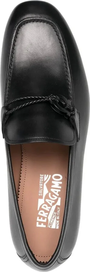 Buckle-Detail Leather Loafers - Image 4