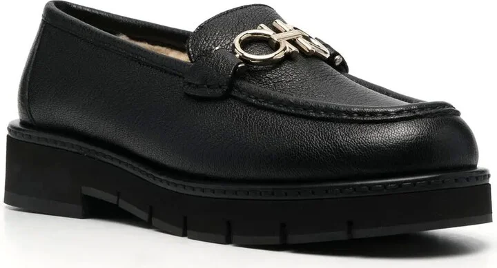 Buckle-Detail Leather Loafers - Image 2