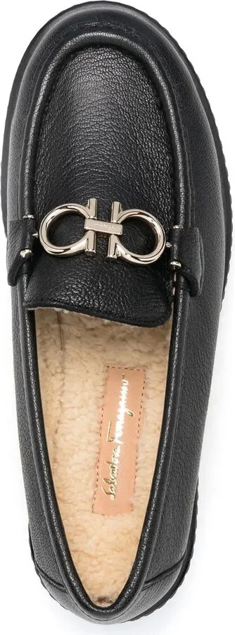 Buckle-Detail Leather Loafers - Image 4