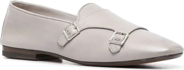 Buckle-Detail Leather Loafers - Image 2
