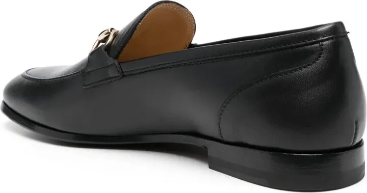 Buckle-Detail Leather Loafers - Image 3