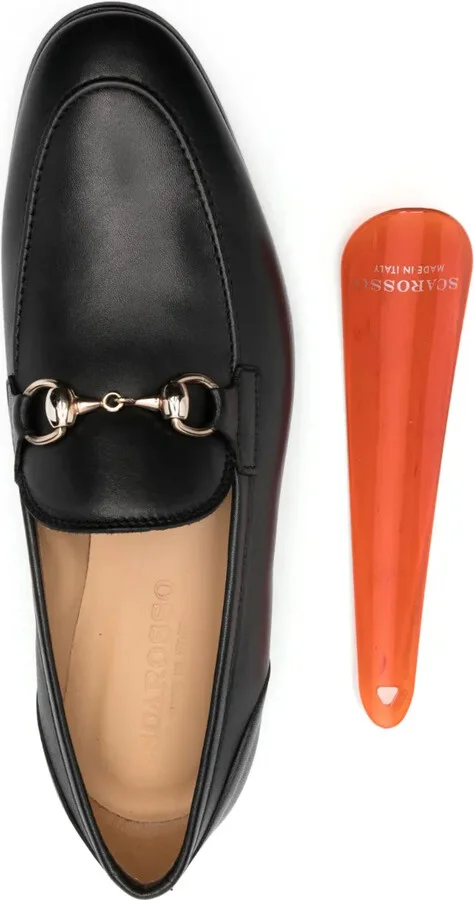 Buckle-Detail Leather Loafers - Image 4