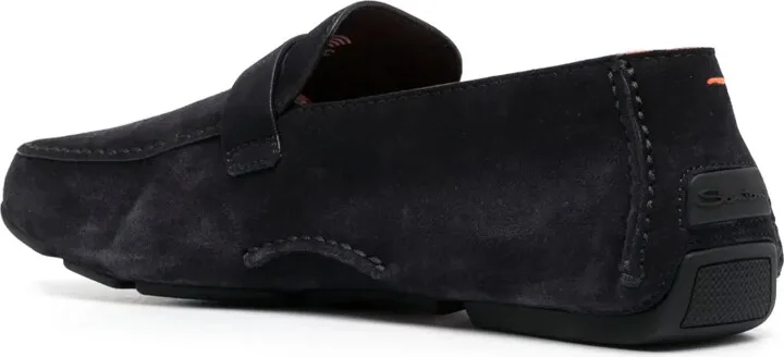 Buckle-Detail Leather Loafers - Image 3