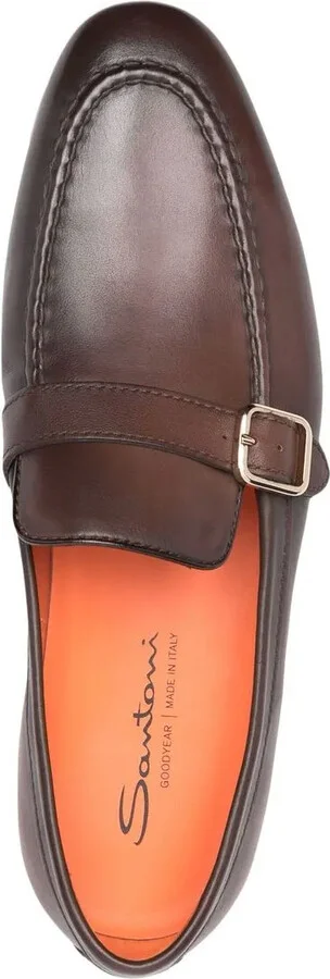 Buckle Detail Loafers - Image 4