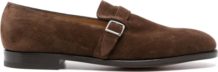 Buckle-Detail Loafers