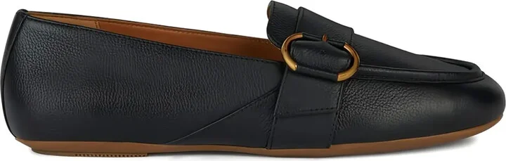 Buckle-Detail Loafers