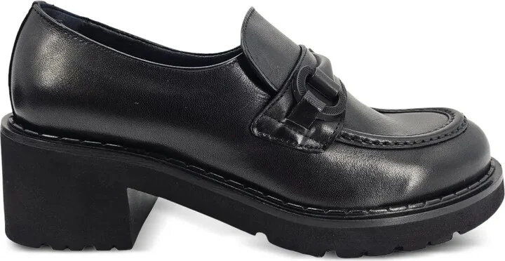 Buckle-Detail Loafers