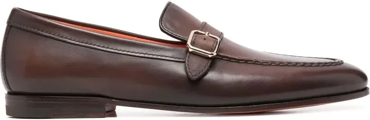 Buckle Detail Loafers