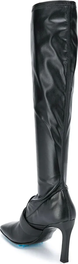 Buckle-Detail Over-The-Knee Boots - Image 3