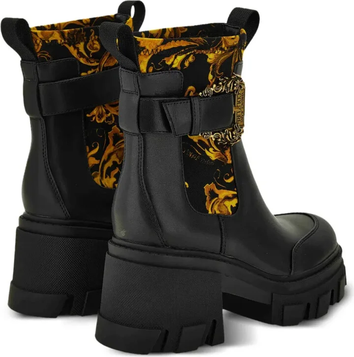 Buckle-Detail Platform Boots - Image 3