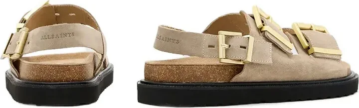 Buckle-Detail Platform Sandals - Image 3