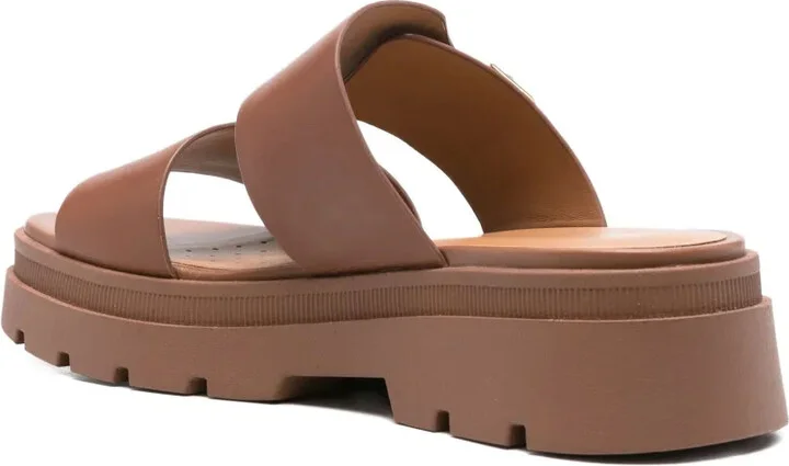 Buckle-Detail Platform Sandals - Image 3