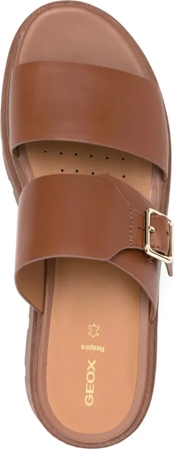 Buckle-Detail Platform Sandals - Image 4