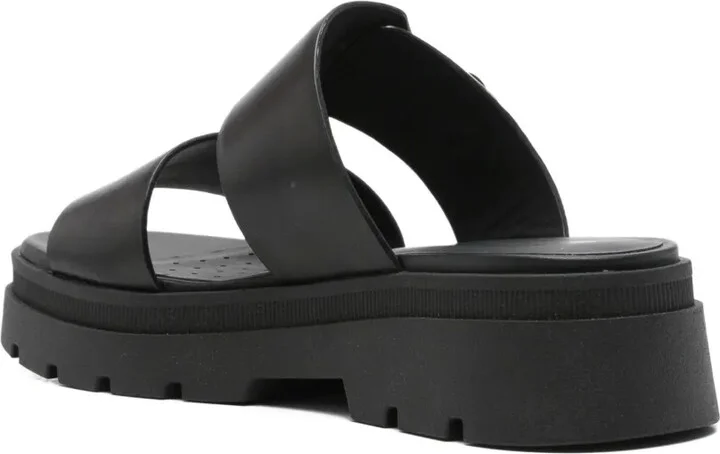 Buckle-Detail Platform Sandals - Image 3