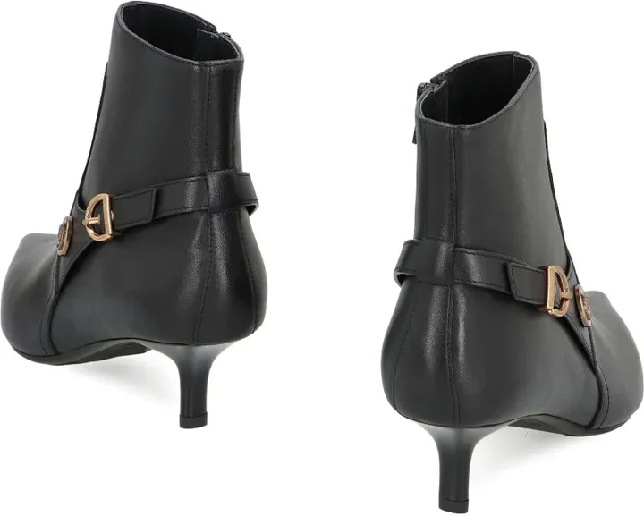 Buckle-Detail Pointed-Toe Boots - Image 3
