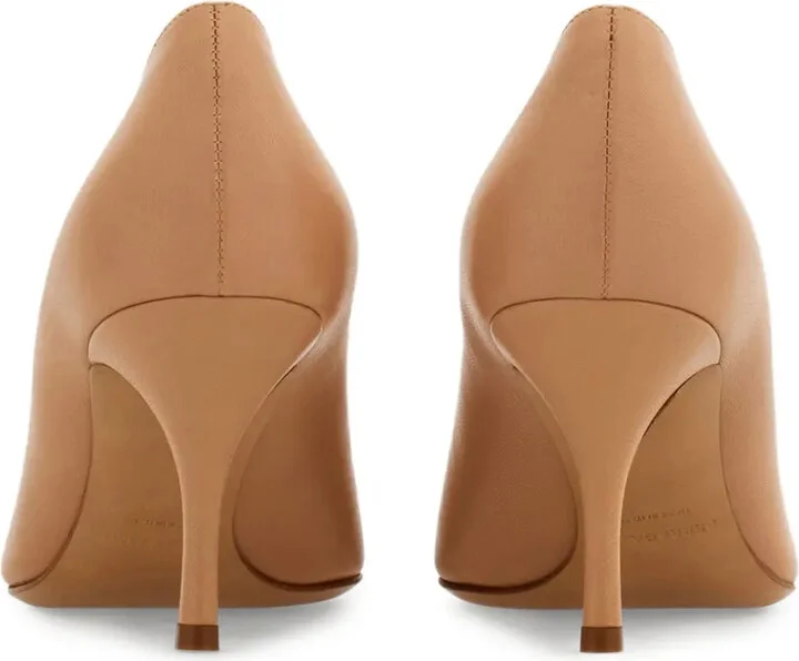 Buckle-Detail Pointed-Toe Pumps - Image 3