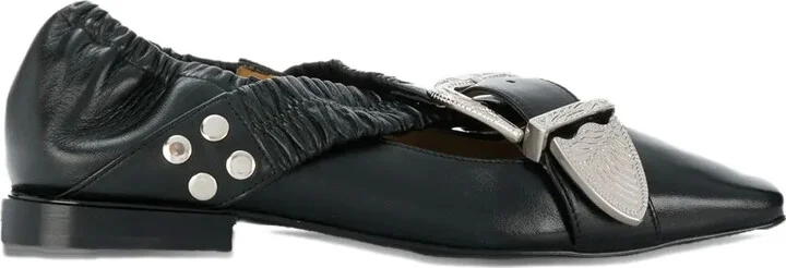 Buckle-Detail Pumps