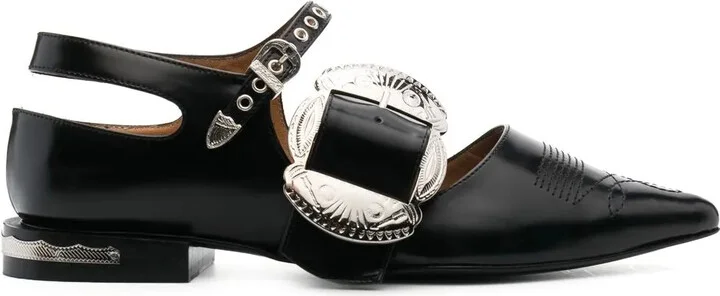 Buckle-Detail Pumps