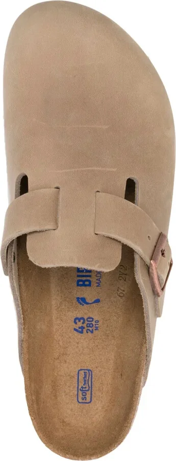 Buckle-Detail Round-Toe Slippers - Image 4