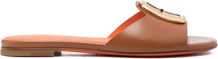 Buckle-Detail Sandals