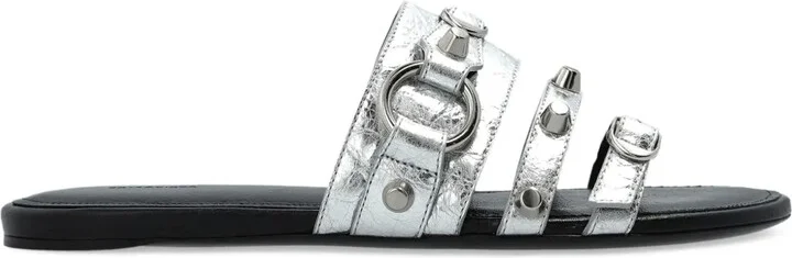 Buckle-Detail Slides