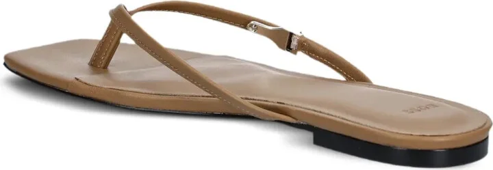 Buckle-Detail Square-Toe Sandals - Image 3