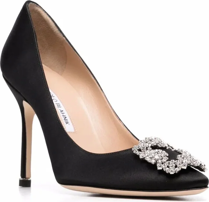 Buckle-Detail Stiletto Pumps - Image 2