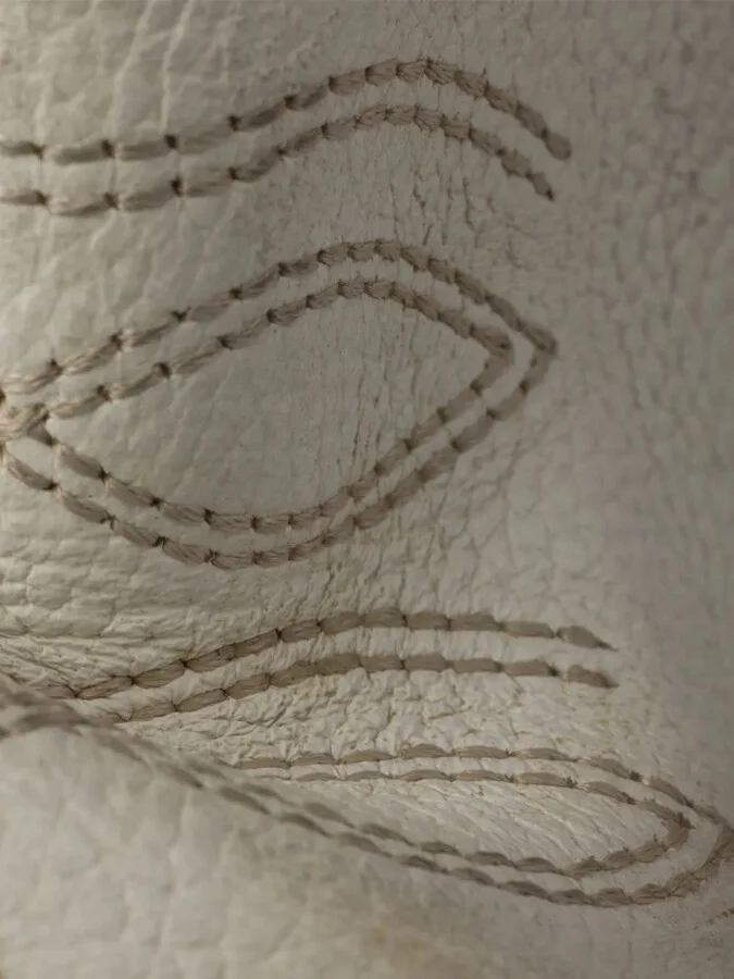 Buckle-Detail Stitched Loafers - Image 5