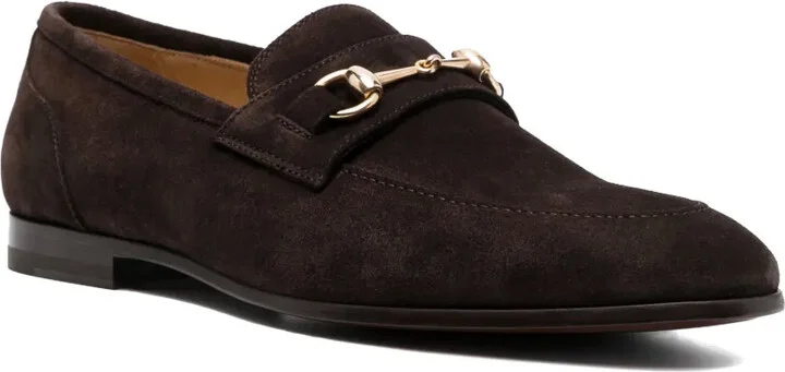 Buckle-Detail Suede Loafers - Image 2