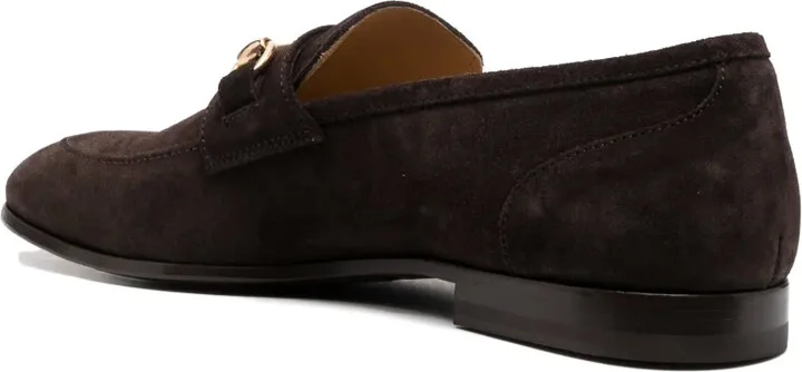 Buckle-Detail Suede Loafers - Image 3