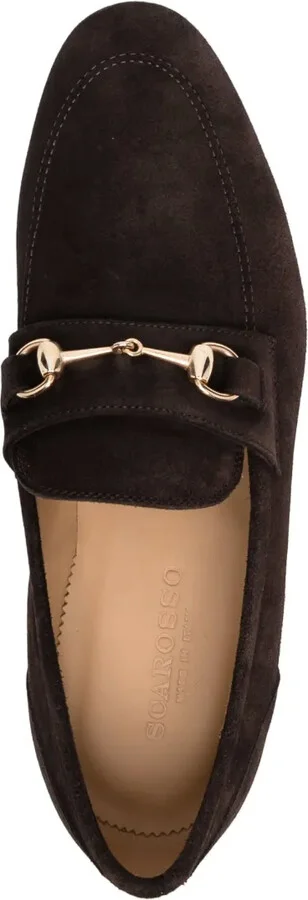 Buckle-Detail Suede Loafers - Image 4