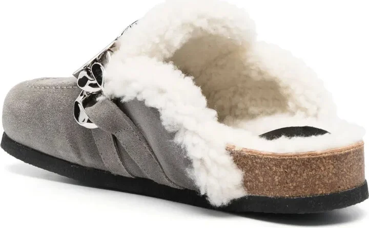 Buckle-Detail Suede Loafers - Image 3
