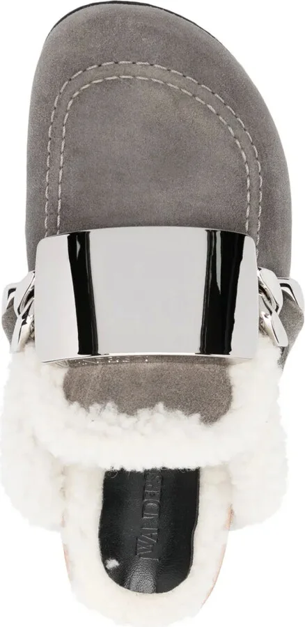 Buckle-Detail Suede Loafers - Image 4