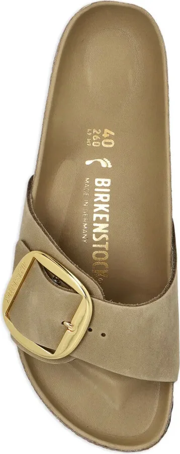 Buckle-Detail Suede Sandals - Image 3